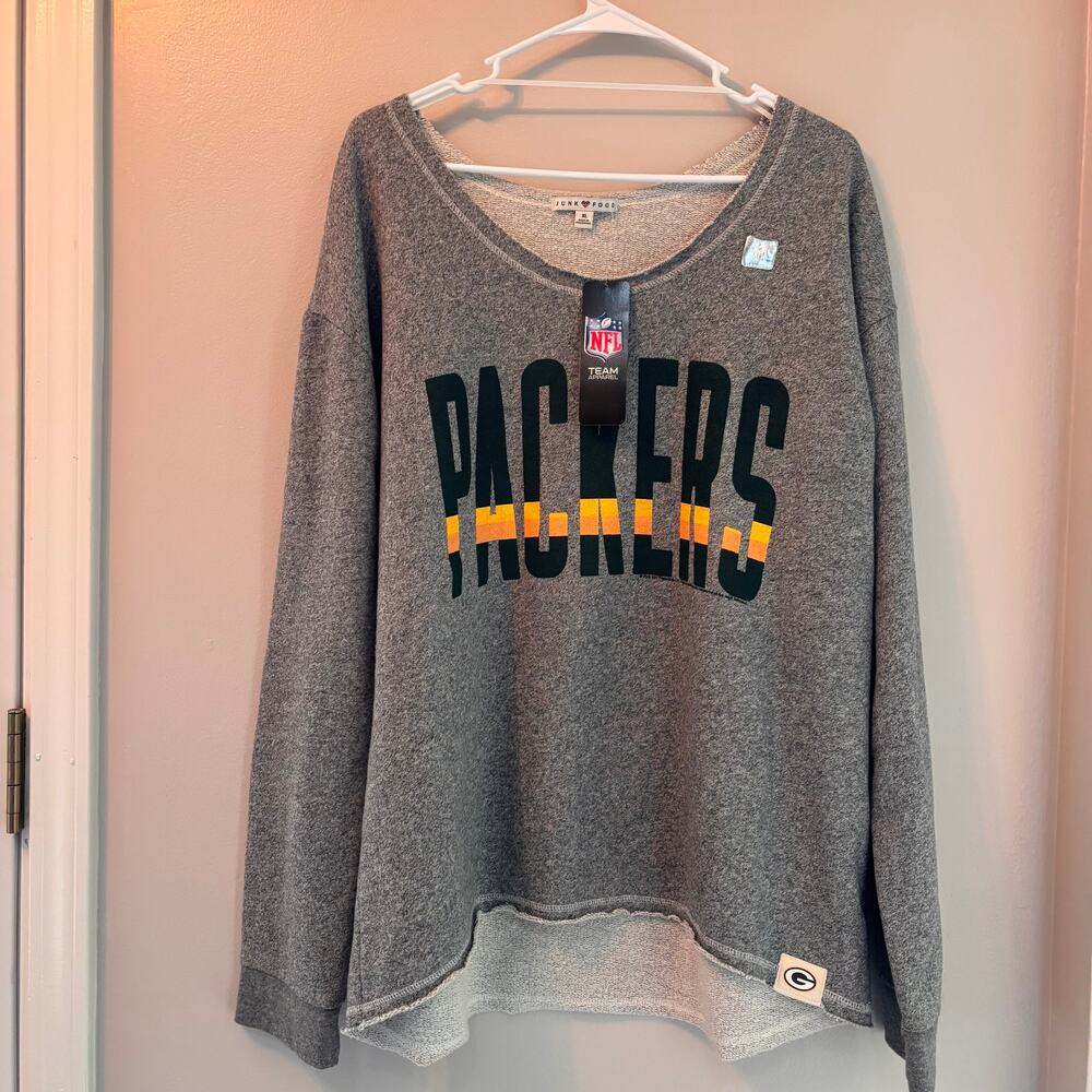 NWT Womens Packers relaxed fit sweatshirt size XL